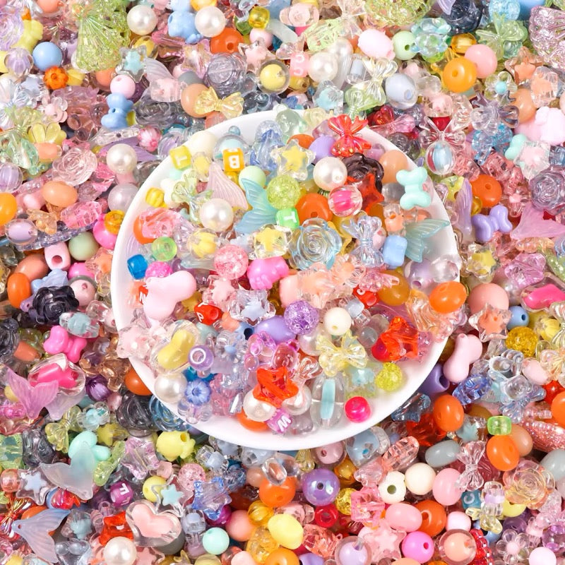 Acrylic Beads Lucky Bags - Open in Live