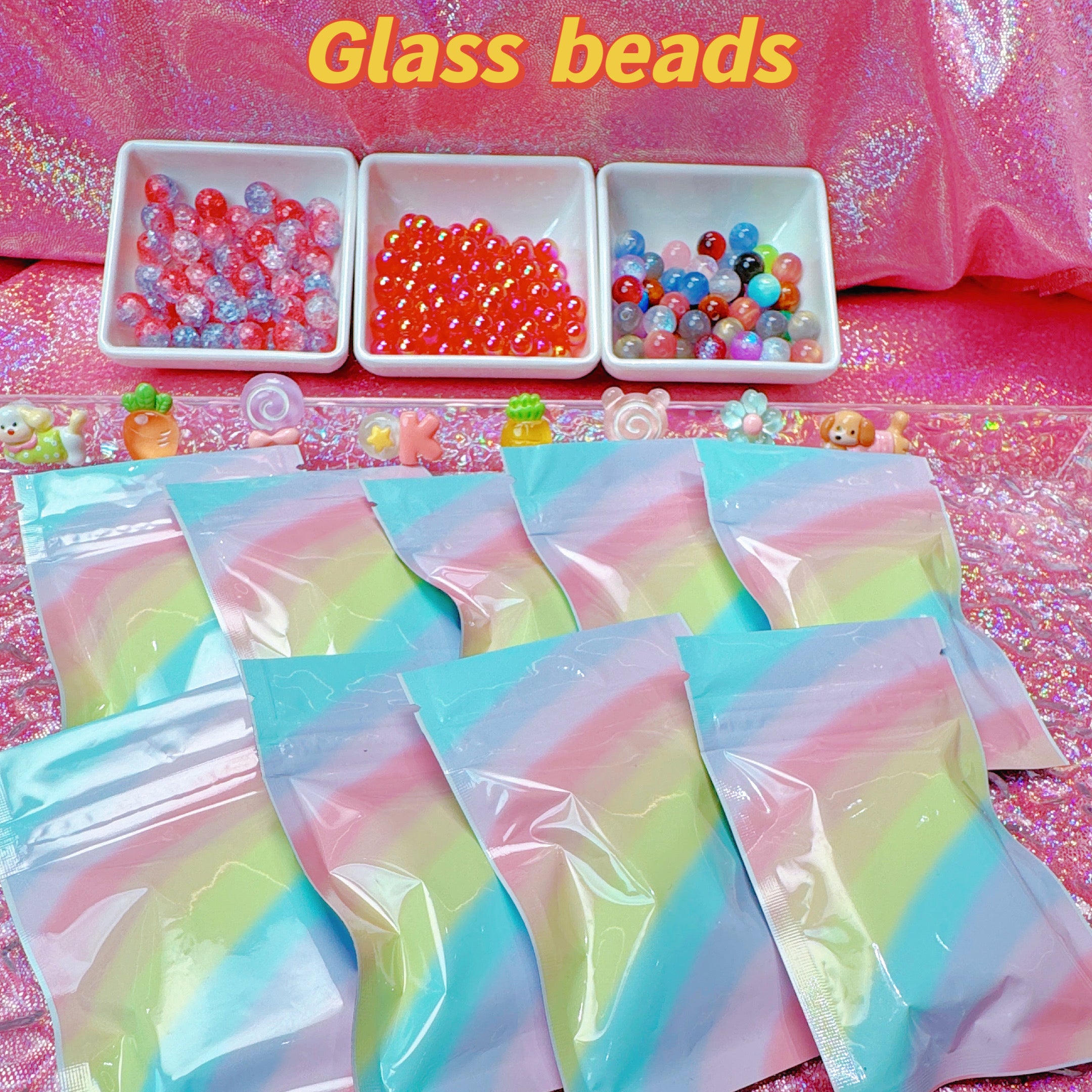 Glass Beads Lucky Bags - Open in Live