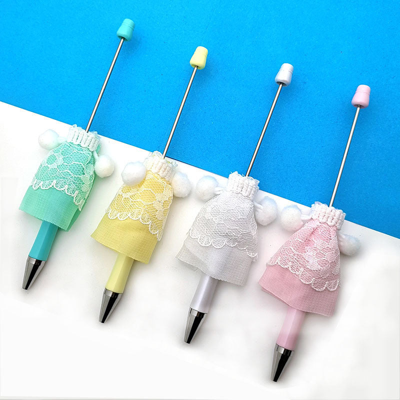 Creative fabric bead pen